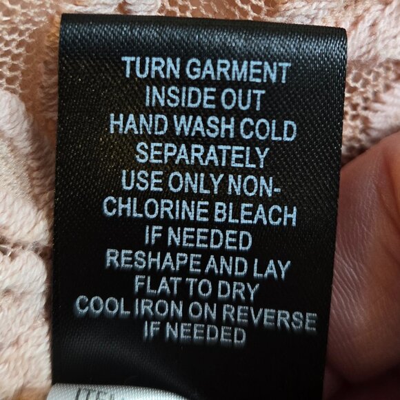 718-17 Torrid Dusty pink Rose Lace Midi Dress Size 2 16/18 - Picture 9 of 10